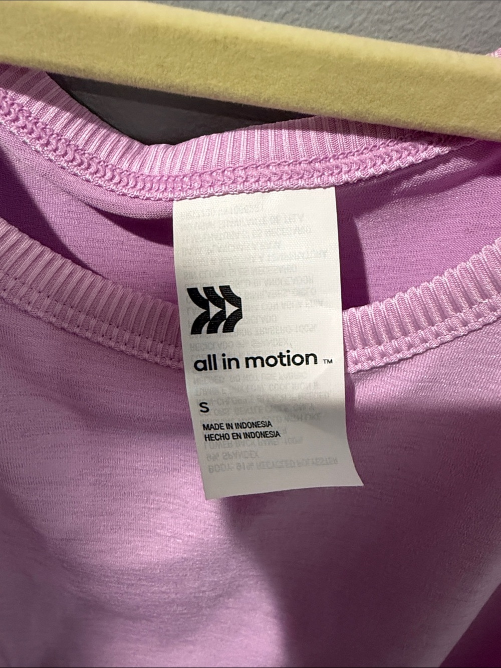 all in motion Lavender Flared Tank Top - Picture 2 of 3